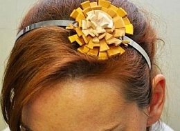 Čelenka z kolekce Květinová