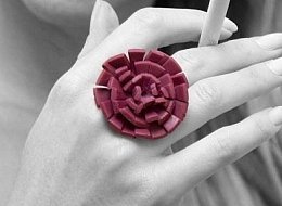 Prsten z kolekce Květinová