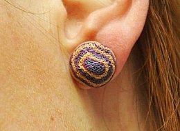 Náušnice z kolekce Babiččin svetr