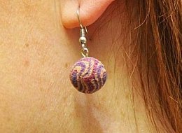 Náušnice z kolekce Babiččin svetr