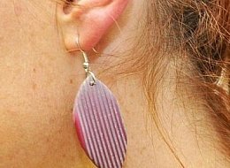 Náušnice z kolekce Otisky prstů