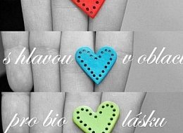 Náušnice srdce z kolekce Colors