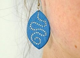 Náušnice z kolekce Vrtané