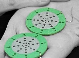 Náušnice z kolekce Vrtané