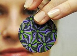 Náušnice z kolekce Chryzantema