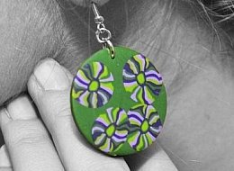 Náušnice z kolekce Chryzantema