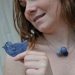 Trojka z kolekce Blue wood