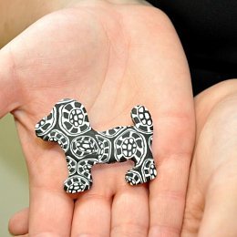 Pes z kolekce BlackAndWhite