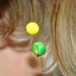 Náušnice z kolekce Otisky prstů