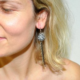 Náušnice z kolekce BlackAndWhite