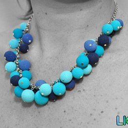 Náhrdelník Bambulky z kolekce Colors