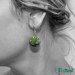 Náušnice z kolekce Chryzantema