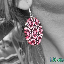 Náušnice z kolekce Sasanka