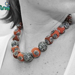 Náhrdelník z kolekce Krajka v barvách