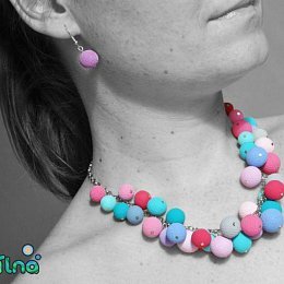 Náhrdelník Bambule z kolekce Colors