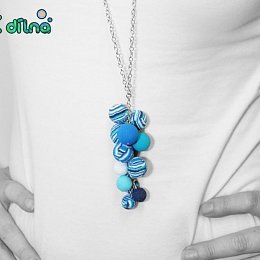 Náhrdelník Hrozen z kolekce Cotton candy